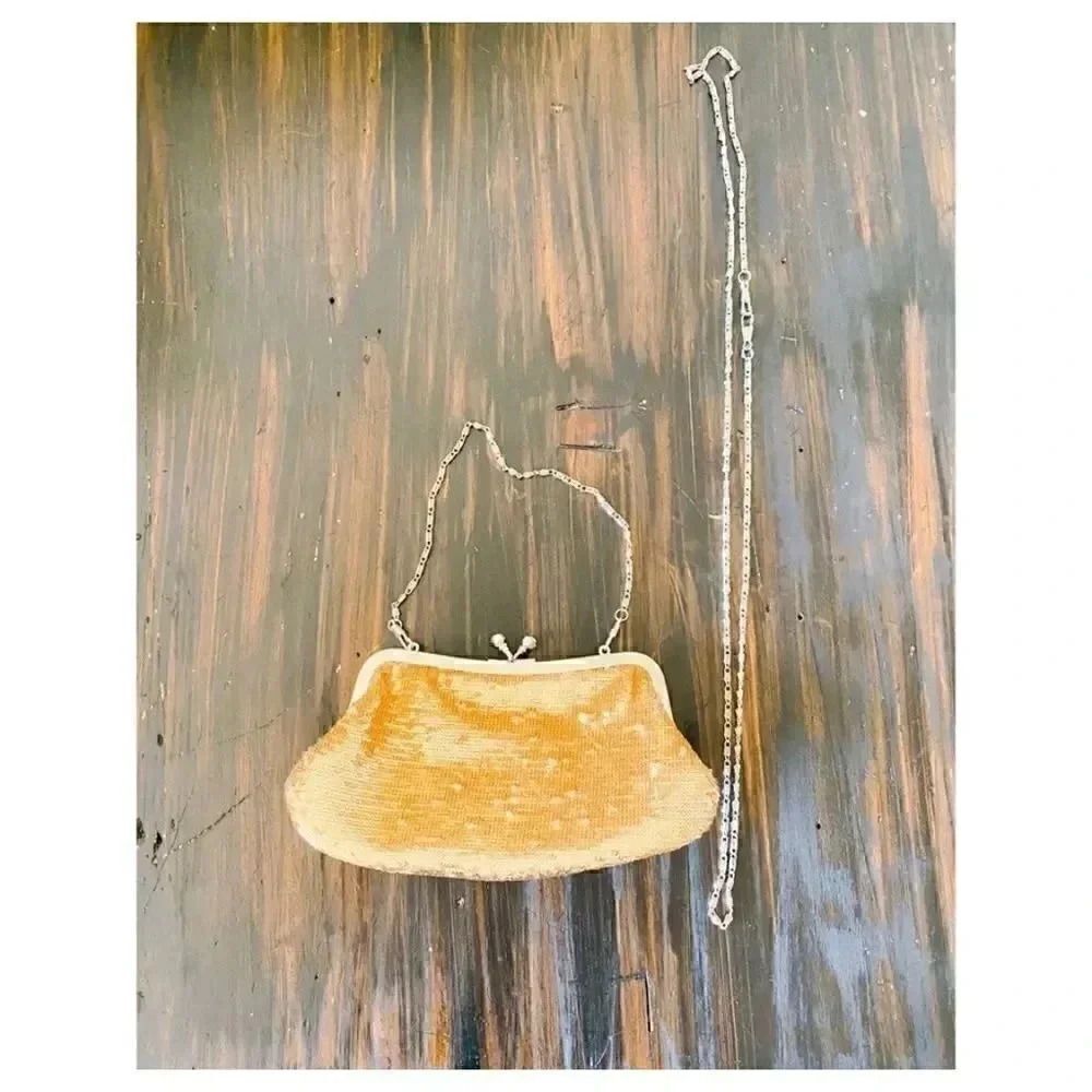 Reversable Sequin Crossbody Clutch - Picture 5 of 6